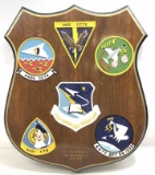 Us Air Force 1969-1971 Badge Plaque