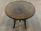 Vintage Walnut Screw Top Tea Table