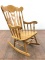 Vintage Traditional Oak Rocking Chair