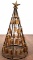 Rustic 36in Christmas Bell Tree Decor