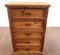 Rustic Pine Chest Of Drawers