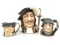 (3pc) Royal Doulton Athos Mug, Creamer & Cup