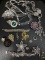 Assorted Costume Necklaces, Pins & Rings