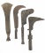 (4pc) Congo Knives, Tribal Swords