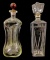 Pair Of Vintage Glass Decanters