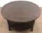 Round Contemporary Style Coffee Table