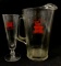 (10pc) Vintage Assorted Miller Beer Glassware