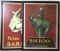 (2pc) Cappiello Vintage Circus Advertising Prints