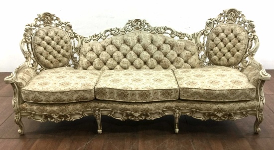 Kingsley Furniture Co. Victorian Style Sofa