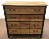 Rustic Country Style Oak Dresser