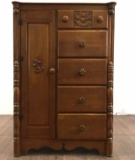 Virginia House Salem Maple Gentleman's Cabinet