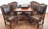 11pc Traditional Baroque Style Dining Group