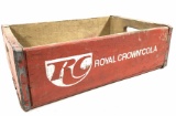 Vintage Wood Royal Crown Cola Advertising Crate