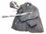 Women’s Faux Leather Jacket, Belt, Hats, Hurley