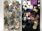 Assorted Fashion Costume Jewelry & Earrings