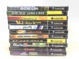 (11pc) Assorted Nintendo Gamecube Games