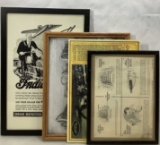 (4pc) Indian Motorcycle Print & Photo