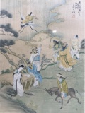 Antique Chinese Painting On Silk