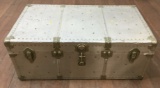 Vintage Trunk With Nailhead Trim