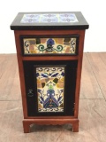 Mexican Talavera Style Accent Table