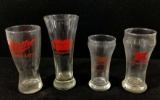 (37pc) Vintage Miller Beer Assorted Glassware