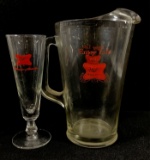 (10pc) Vintage Assorted Miller Beer Glassware
