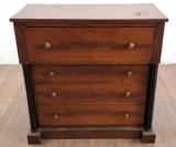 Vintage Fruitwood Sheraton Style Dresser