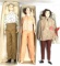 (3 Pc) Vintage Remco Dolls W/ Boxes