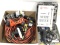 Power drills, extension cords, screwdrivers