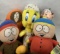 (5 Pc) South Park, Disney & Tweety Bird Plushes