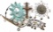 Rustic Decor Outdoor Sun Chimes, Bells