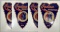 (4 Pc) 16 Inch Indian Motorcycles Stickers