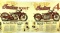 Assorted Vintage Posters, Motorcycle, Bicycle