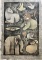 Carol Jablonsky Signed Elephas & Oiners Lithograph