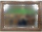 Brown Modern Century Horizontal Wall Mirror