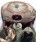 (6 Pc) Assorted Styles & Sizes Vintage Lamp Shades
