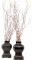 Rustic Candle Sticks, Decorative Birch Branches