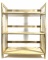 Collapsible 3 Tier Wood Shelf