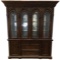 Lit Broyhill 4- Door Breakfront Display