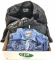 (4) Mens Faux Leather, Flannel & Jean Jackets