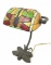 Tiffany Style Glass Dragonfly Desk Lamp