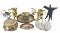 Assorted Vintage Brass Candle Sticks, Dr Pepper