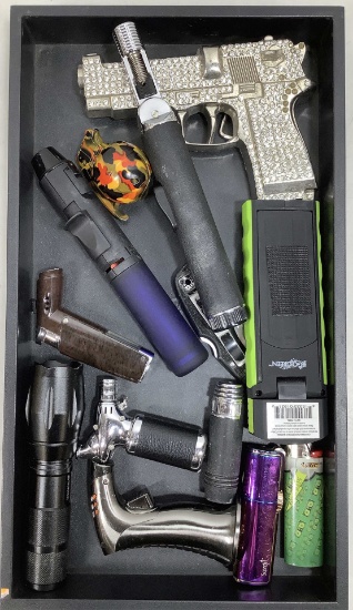 Assorted Novelty Lighters & Torches