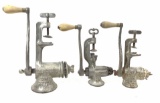 (3pc) Vintage Meat Grinders