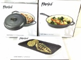 Parini French Oven, 13in Griddle, 10in Frying Pan