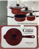 (8pc) Imperial Home, Cuisine Company Cookware