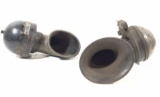 Pair Of Antique 6 Volt Car Horns, Rhams-horn