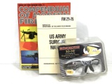 (3 Pc) Us Army Survival Manuel & Firearms Book