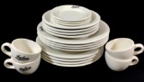 (20pc) Buffalo, Indian Motorcycle Bowls, Plates