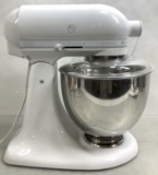 Kitchenaid White Bowl Lift Stand Mixer